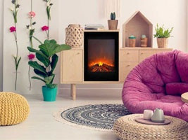 Integrated Electric Fireplace